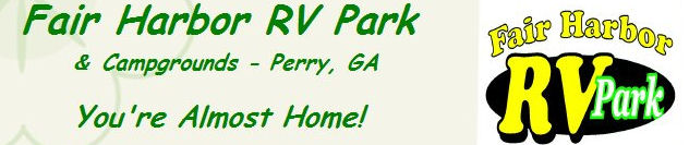 Fair Harbor RV Park and Campground Perry Georgia 31069