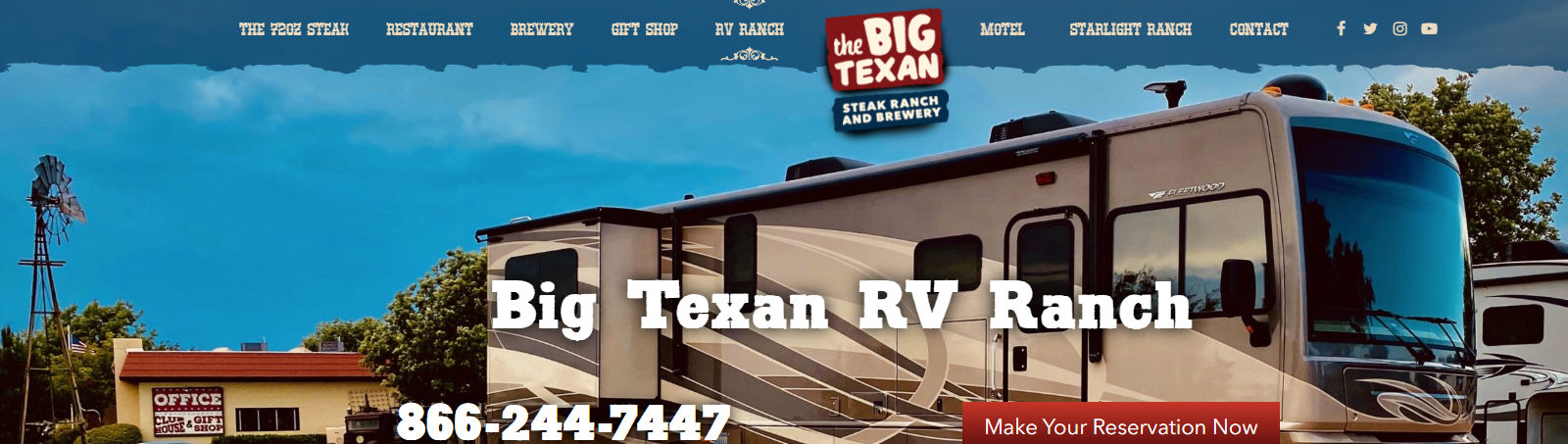 Big Texan RV Ranch Amarillo Texas 79104